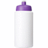 Baseline® Plus Grip 500 ml -urheilujuomapullo läppäkannella, valkoinen, violetti lisäkuva 2