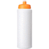 Baseline® Plus Grip 750 ml -urheilujuomapullo urheilukannell, valkoinen, oranssi lisäkuva 2