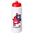 Baseline® Plus Grip 750 ml -urheilujuomapullo urheilukannell, valkoinen, punainen lisäkuva 1