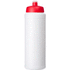 Baseline® Plus Grip 750 ml -urheilujuomapullo urheilukannell, valkoinen, punainen lisäkuva 2