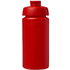Baseline® Plus grip 500 ml läppäkantinen urheilujuomapullo, punainen lisäkuva 2