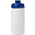 Baseline® Plus grip 500 ml läppäkantinen urheilujuomapullo, valkoinen, sininen lisäkuva 2
