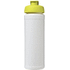 Baseline® Plus grip 750 ml läppäkantinen urheilujuomapullo, valkoinen, kalkinvihreä lisäkuva 2