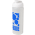 Baseline® Plus grip 750 ml läppäkantinen urheilujuomapullo, valkoinen, läpikuultava-valkoinen lisäkuva 1