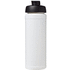Baseline® Plus grip 750 ml läppäkantinen urheilujuomapullo, valkoinen, musta lisäkuva 2