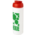 Baseline® Plus grip 750 ml läppäkantinen urheilujuomapullo, valkoinen, punainen lisäkuva 1