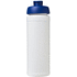 Baseline® Plus grip 750 ml läppäkantinen urheilujuomapullo, valkoinen, sininen lisäkuva 2