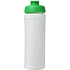 Baseline® Plus grip 750 ml läppäkantinen urheilujuomapullo, valkoinen, vihreä lisäkuva 2