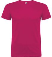 Beagle lasten lyhythihainen t-paita, kirkas-vaaleanpunainen liikelahja logopainatuksella