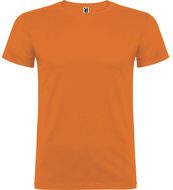 Beagle lasten lyhythihainen t-paita, oranssi liikelahja logopainatuksella