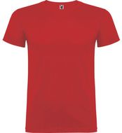 Beagle lasten lyhythihainen t-paita, punainen liikelahja logopainatuksella