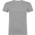 Beagle miesten lyhythihainen t-paita, harmaa-kanerva liikelahja logopainatuksella