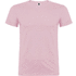 Beagle miesten lyhythihainen t-paita, vaalea pinkki liikelahja logopainatuksella