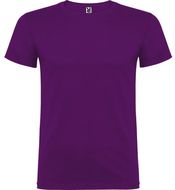 Beagle miesten lyhythihainen t-paita, violetti liikelahja logopainatuksella