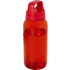 Bebo 450 ml:n vesipullo kierrätetystä muovista, punainen liikelahja logopainatuksella