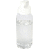 Bebo 450 ml:n vesipullo kierrätetystä muovista, valkoinen liikelahja logopainatuksella