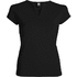 Belice naisten lyhythihainen t-paita, musta liikelahja logopainatuksella