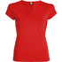 Belice naisten lyhythihainen t-paita, punainen liikelahja logopainatuksella