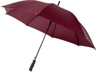 Bella-sateenvarjo, 23 tuumaa, automaattinen, tuulenkestävä, ruskea liikelahja logopainatuksella