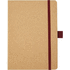 Berk A5-muistikirja kierrätyspaperista, punainen lisäkuva 2