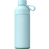 Big Ocean Bottle 1 000 ml:n tyhjiöeristetty vesipullo, sininen-taivas liikelahja logopainatuksella