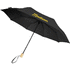 Birgit 21'' taitettava ja tuulenpitävä sateenvarjo, kierrätettyä PET-muovia, musta lisäkuva 1