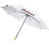 Birgit 21'' taitettava ja tuulenpitävä sateenvarjo, kierrätettyä PET-muovia, valkoinen lisäkuva 1
