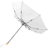 Birgit 21'' taitettava ja tuulenpitävä sateenvarjo, kierrätettyä PET-muovia, valkoinen lisäkuva 3