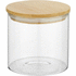 Boley 320 ml:n lasinen ruoka-astia, luonnollinen, läpikuultava-valkoinen liikelahja logopainatuksella