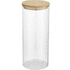Boley 940 ml:n lasinen ruoka-astia, luonnollinen, läpikuultava-valkoinen liikelahja logopainatuksella