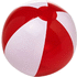 Bondi-rantapallo, kaksivärinen, valkoinen, punainen liikelahja omalla logolla tai painatuksella
