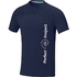 Borax miesten lyhythihainen, kierrätysmateriaaleista valmistettu GRS cool fit t-paita, tummansininen lisäkuva 1