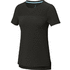 Borax naisten lyhythihainen, kierrätysmateriaalista valmistettu GRS cool fit t-paita, musta liikelahja logopainatuksella