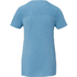 Borax naisten lyhythihainen, kierrätysmateriaalista valmistettu GRS cool fit t-paita, sininen lisäkuva 3