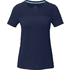 Borax naisten lyhythihainen, kierrätysmateriaalista valmistettu GRS cool fit t-paita, tummansininen lisäkuva 2