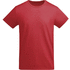 Breda lasten lyhythihainen t-paita, punainen liikelahja logopainatuksella