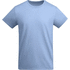 Breda lasten lyhythihainen t-paita, sininen-taivas liikelahja logopainatuksella