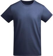 Breda lasten lyhythihainen t-paita, tummansininen liikelahja logopainatuksella