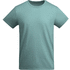 Breda miesten lyhythihainen t-paita, sininen liikelahja logopainatuksella