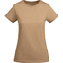 Breda naisten lyhythihainen t-paita, oranssi-kreikkalainen liikelahja logopainatuksella