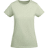 Breda naisten lyhythihainen t-paita, vaaleanvihreä liikelahja logopainatuksella