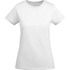 Breda naisten lyhythihainen t-paita, valkoinen liikelahja logopainatuksella