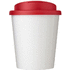 Brite-Americano® Espresso 250 ml muki, läikyttämätön kansi, valkoinen, punainen lisäkuva 2