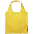 Bungalow polyesterikassi, taiteltava 7L, keltainen liikelahja logopainatuksella