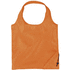 Bungalow polyesterikassi, taiteltava 7L, oranssi liikelahja logopainatuksella