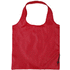 Bungalow polyesterikassi, taiteltava 7L, punainen liikelahja logopainatuksella
