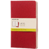 Cahier Journal-muistivihko, L-koko - tavallinen, punainen liikelahja logopainatuksella