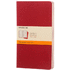 Cahier Journal-muistivihko, L-koko - viiva, punainen liikelahja logopainatuksella