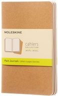 Cahier Journal-muistivihko, PK-koko - tavallinen, beige liikelahja logopainatuksella