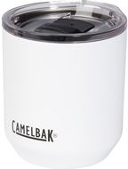 CamelBak® Horizon Rocks 300 ml:n tyhjiöeristetty juomamuki, valkoinen liikelahja logopainatuksella